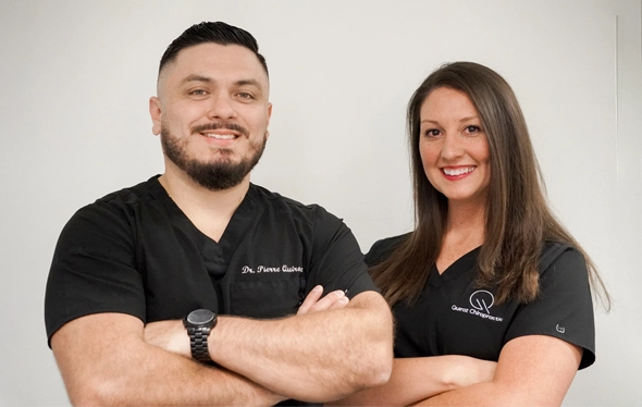 Chiropractor Richardson TX Pierre Quiroz And Chiropractor Carrolton TX Emilee Quiroz